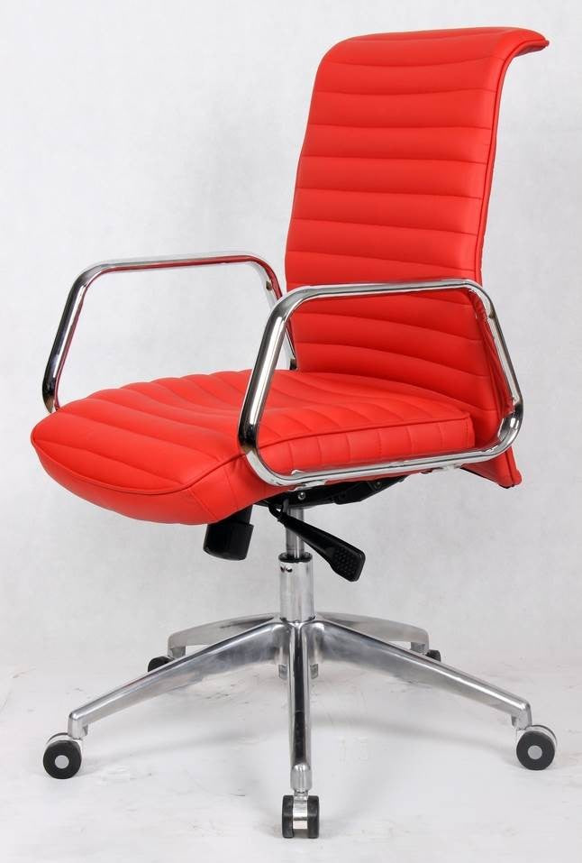 Modern Classics Ox Office Chair Mid Back, Red