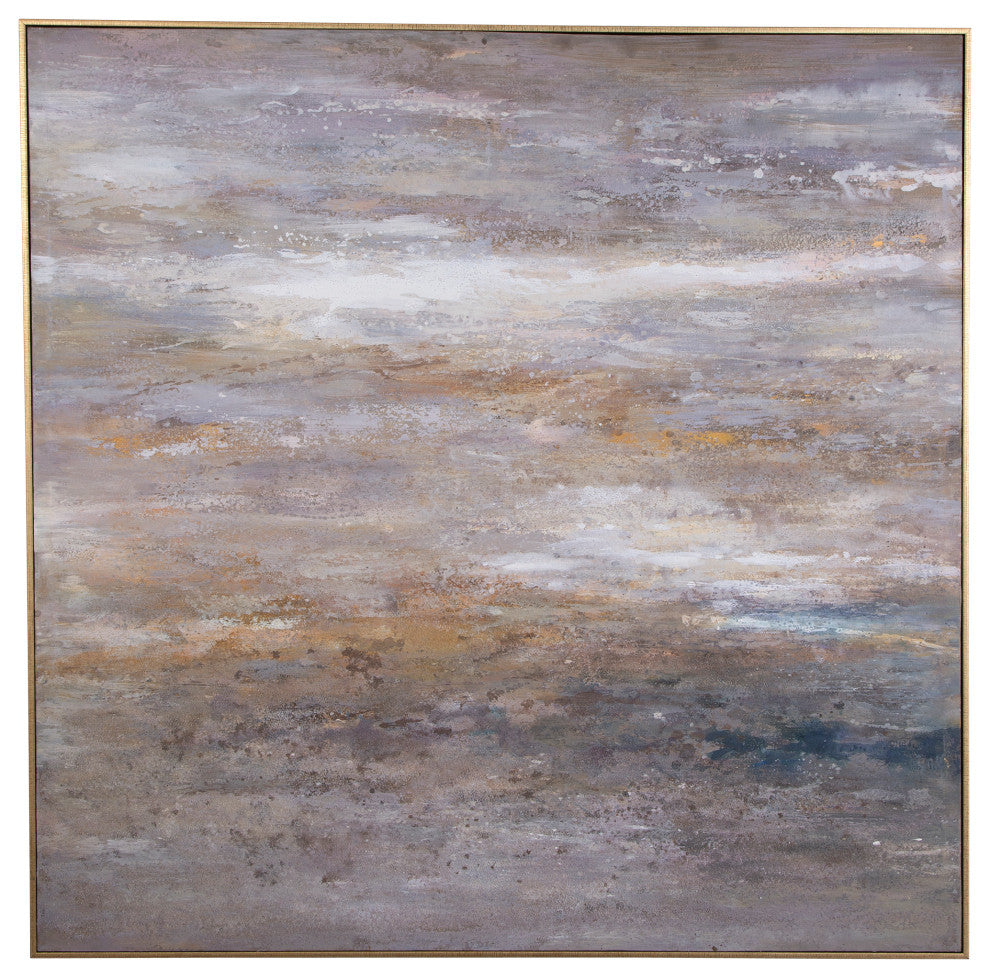Uttermost Retrograde Hand Painted Canvas Art