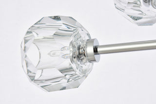 12 Light Pendant, Chrome