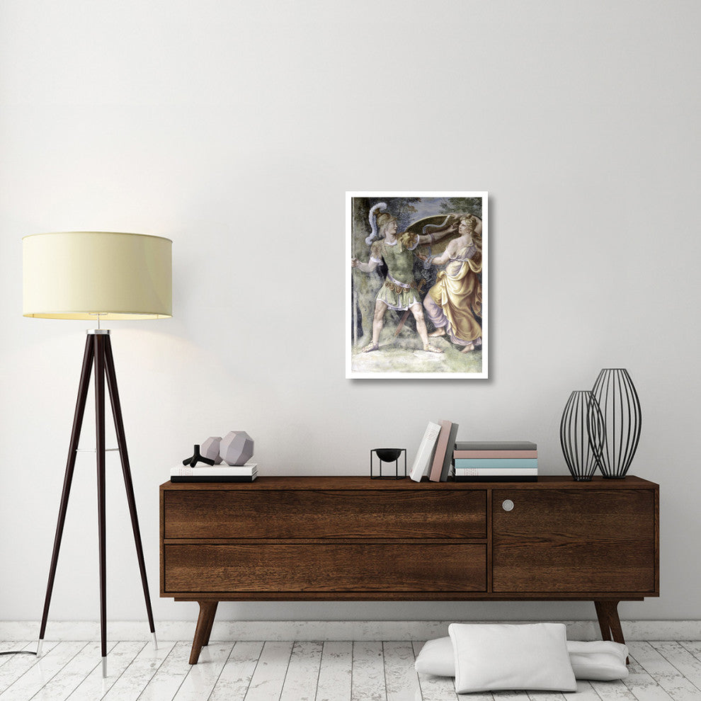 "Thetis Arming Achilles" Digital Paper Print by Giulio Romano, 24"x32"