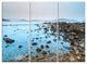 "Hong Kong Port Shelter Stony Beach" Wall Art, 3 Panels, 36"x28"