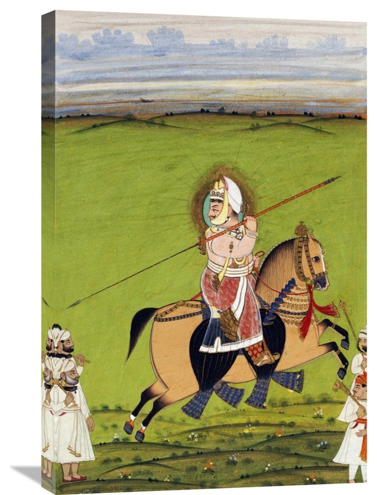 "Equestrian Portrait of Maharana Jawan Singh" Artwork