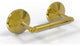 Monte Carlo 2 Post Toilet Tissue Holder, Polished Brass