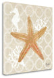 "Beach Linen Starfish" By Studio Bella, Giclee Print on Gallery Wrap Canvas