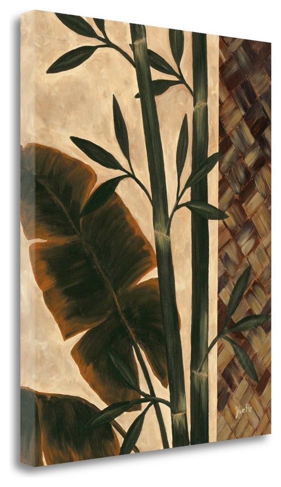 "Temperate Flora" By Yvette St. Amant, Giclee Print on Gallery Wrap Canvas