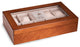 US Army Logo Brown Wood 10 Watch Case