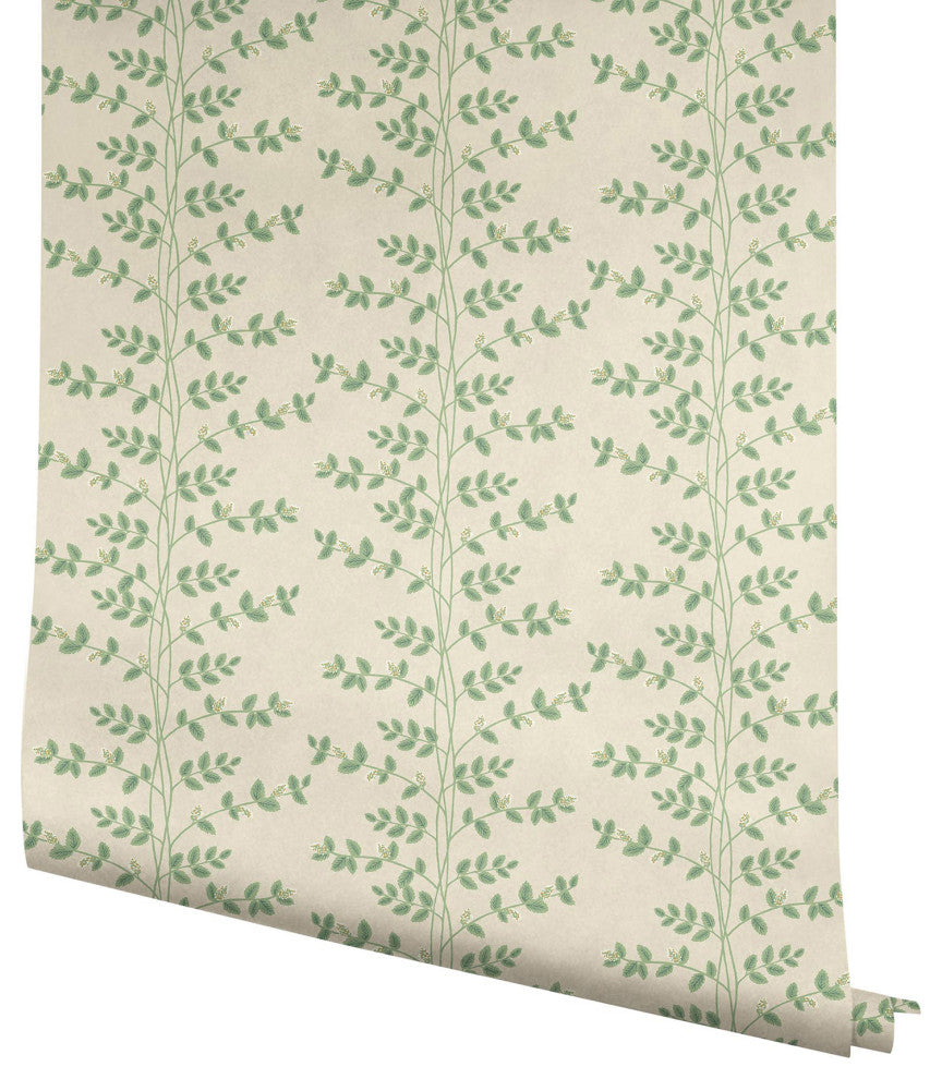 Climbing Vine Linen Wallpaper