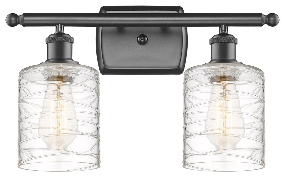 Innovations 516-2W-OB-G1113-LED 2-Light Bath Vanity Light, Oil Rubbed Bronze