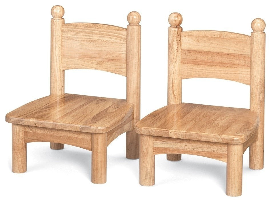 Jonti-Craft Wooden Chairs, Set Of 2, 7" Seat