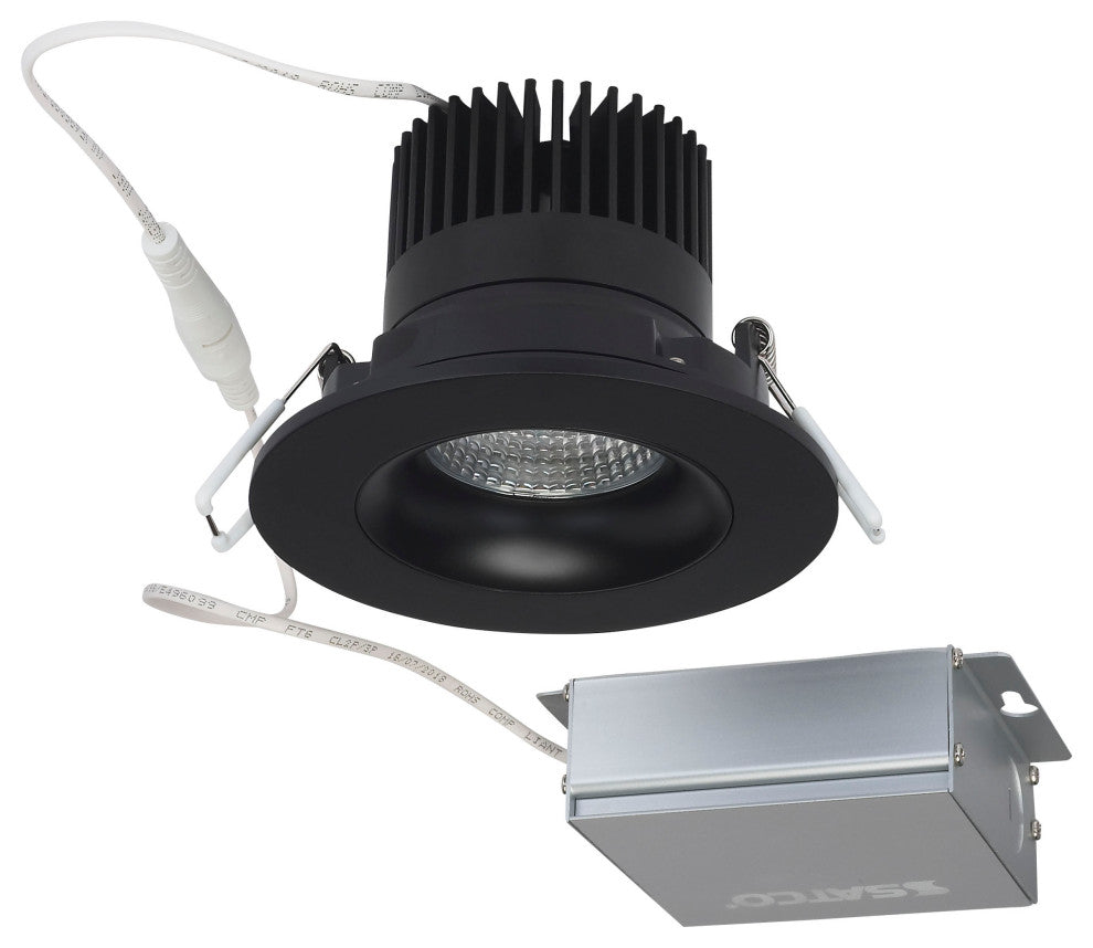 12 Watt LED Downlight - Gimbaled - 3.5 in. - 120 Volt - Round - Remote Driver
