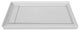 Valley Acrylic Double Threshold Acrylic Linear Drain Shower Base 60", White, 60"
