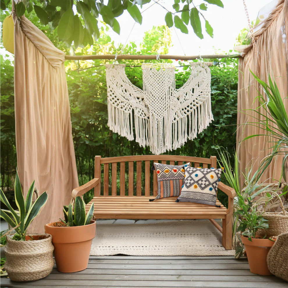 Seven Seas Teak Oval Bench