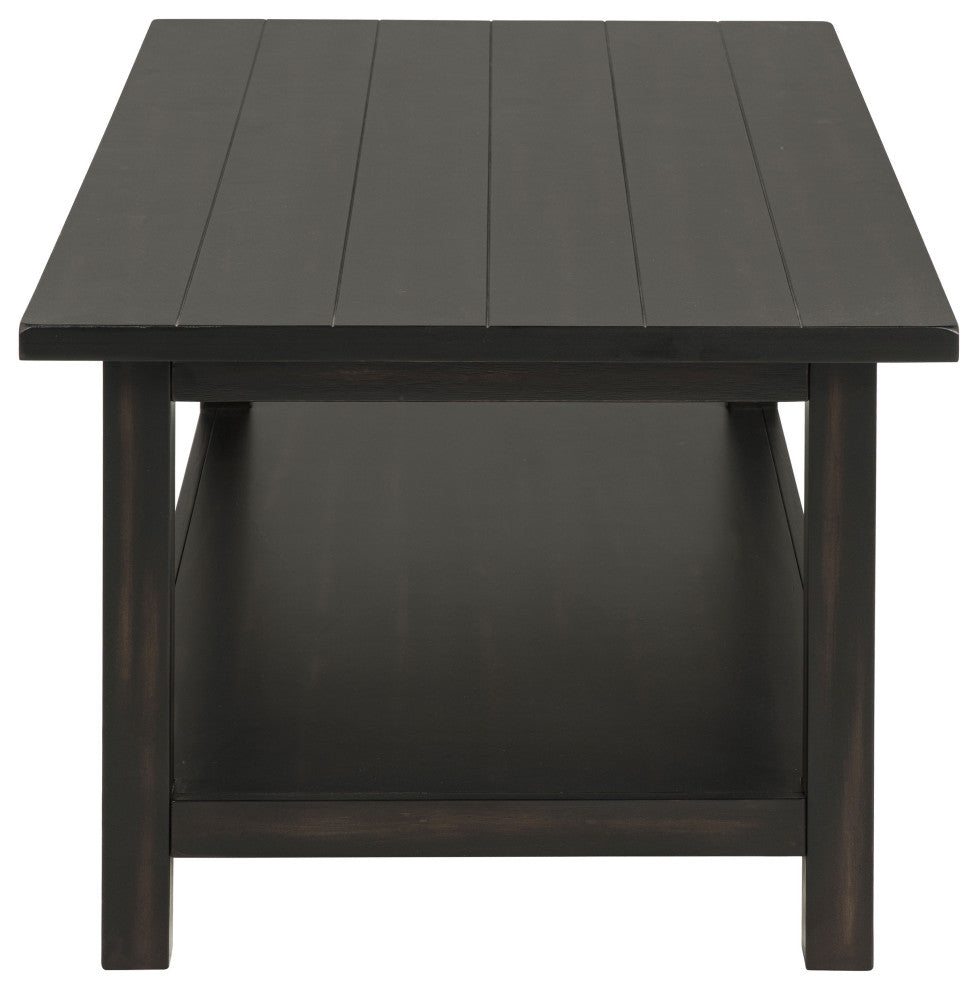 Payne 2-piece Coffee and End Table Set Distressed Java