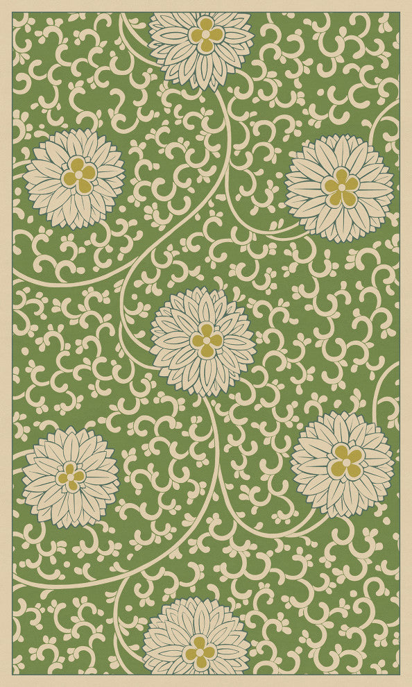 Joli Sol Ophelia Vinyl Mat, 36x60 Rectangle