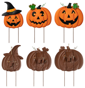 39.75"H Halloween Lighted Metal Yard Stake