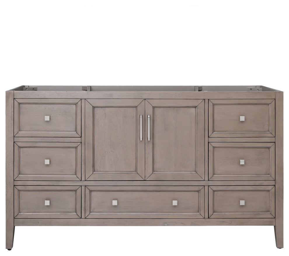 Avanity Everette 60 in. Single Vanity Only in Gray Oak