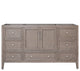Avanity Everette 60 in. Single Vanity Only in Gray Oak