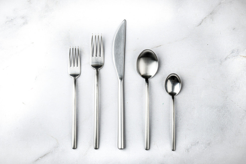 Due Flatware, Ice, 5-Piece Set