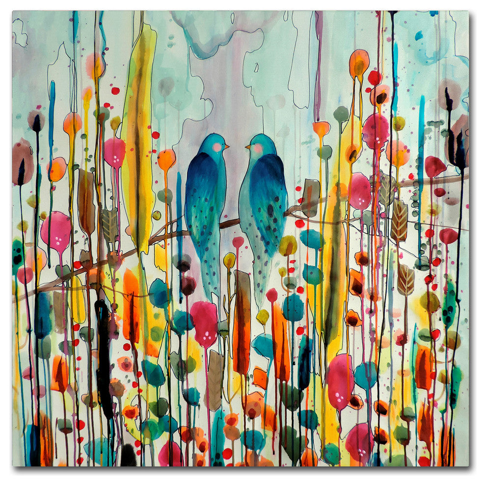 Sylvie Demers 'We' Canvas Art, 18 x 18