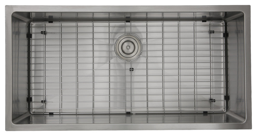 Nantucket 36" Pro Series Oversized Rectangle Undermount Stainless Kitchen Sink