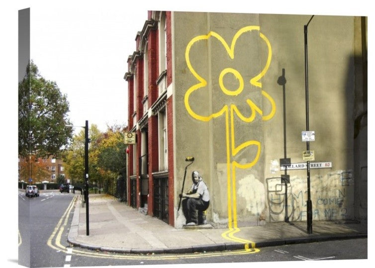 Pollard Street, London (graffiti attributed to Banksy), 16"x12"