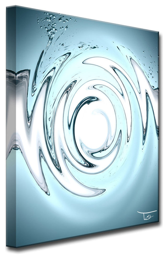 Ready2Hangart ''Aqueous Trance Xvii'' By Tristan Scott Canvas Art, 16" Hx12