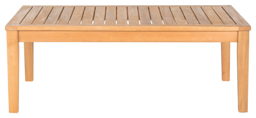 Safavieh Bradbury 4-Piece Outdoor Living Set, Teak Brown