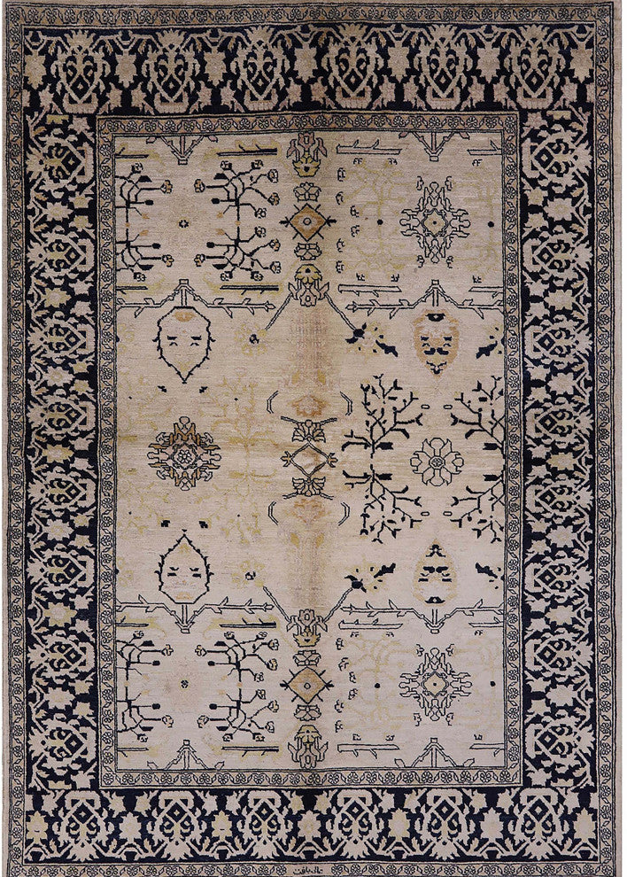 Ahgly Company Indoor Rectangle Mid-Century Modern Area Rugs, 8' x 10'