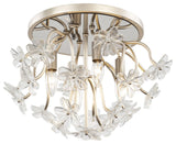 Wildflower 4-Lt Semi-Flush - Gold Dust/Artifact