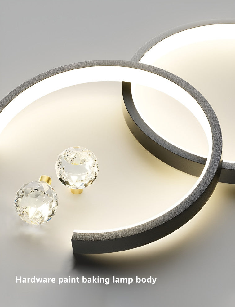 Le Mas | Pendant Light in a Nordic style for Dining Room, Golden, Trichromatic Light