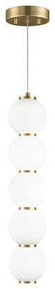 Dango Pendant, 1-Light, Gold, 4.5"W (C82406OG 305XMZ0)
