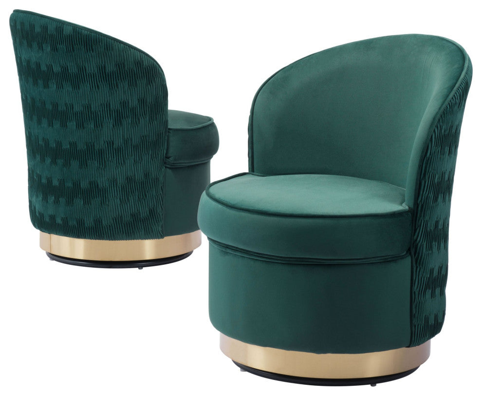 Accent Chair, Steel, Fabric, Green, Gold, Living Lounge Cafe Lobby Hospitality
