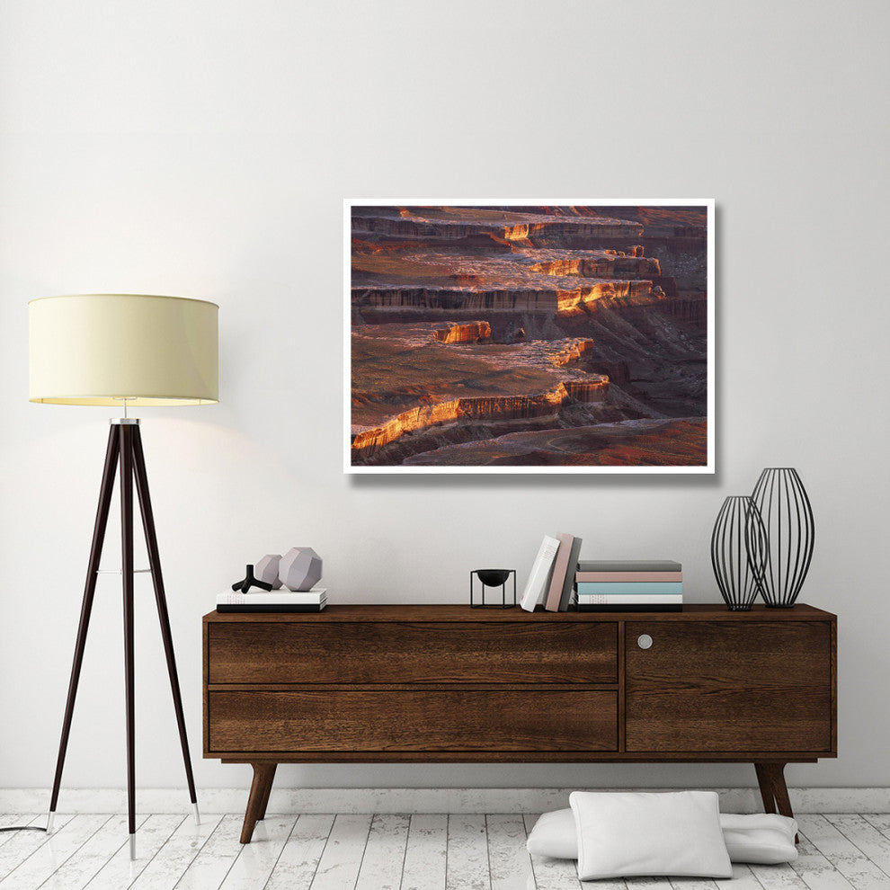 "Grandview Point over Monument Basin, Canyonlands NP" Paper Art, 50"x38"