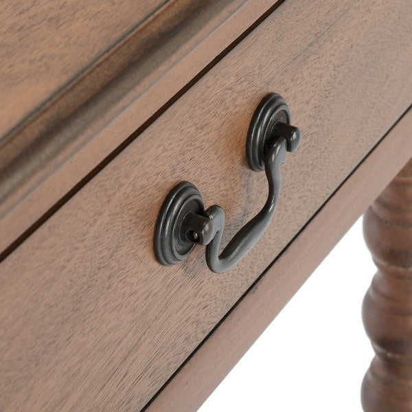 Safavieh Athena 2 Drawer Console Table, Brown