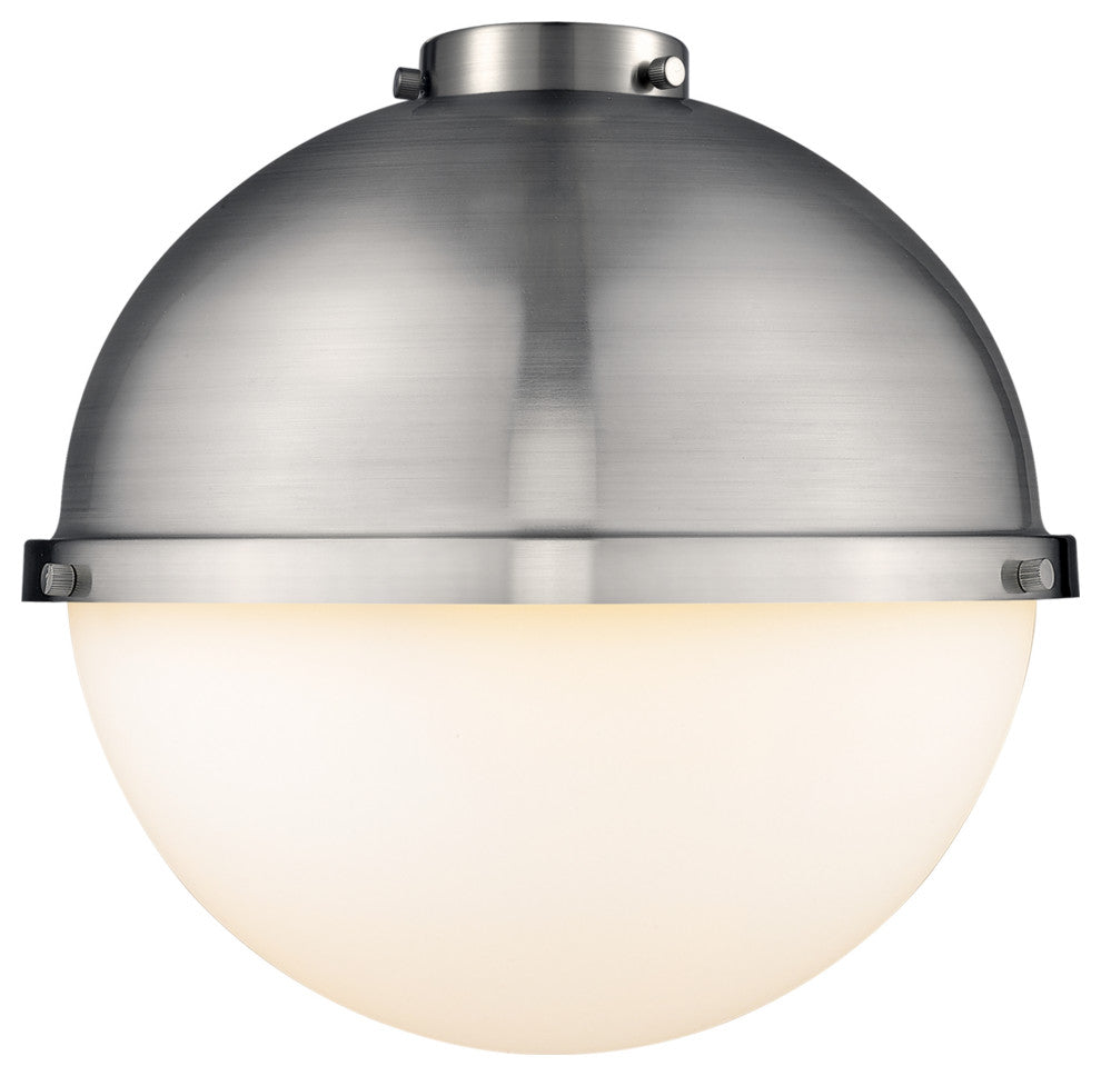 Innovations HFS-121-SN Hampden 12" Matte White Glass