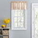 Portland Crushed Taffeta 48" x 15" Valance, Natural