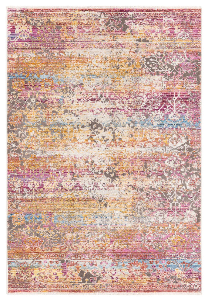 Unique Loom Arte Deepa Rug, Multi, 2'6"x12' Runner