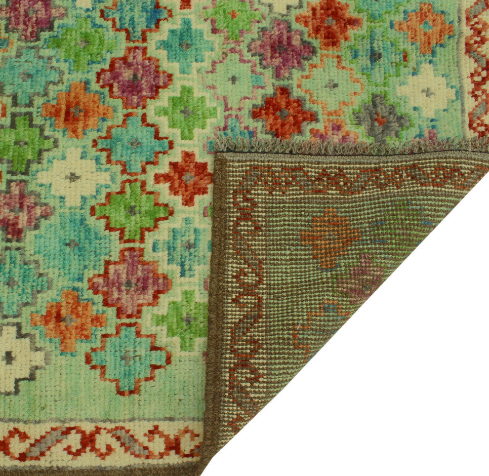 Balochi Anapaula Rust/Orange Rug, 4'2x5'8