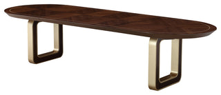 Houston Oval Dining Table, Walnut