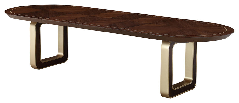 Houston Oval Dining Table, Walnut
