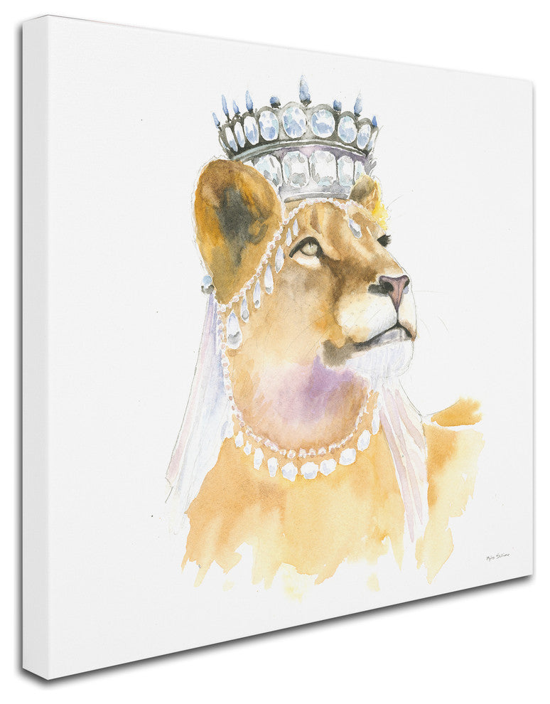 Myles Sullivan 'Jungle Royalty II Crop' Canvas Art, 18"x18"