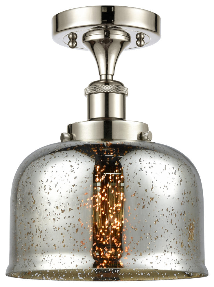 Innovations Lighting 916-1C-PN-G78 Large Bell 1 Light Semi-Flush Mount