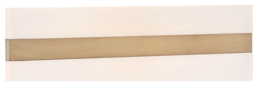 Access Netherton Bi-Directional LED Vanity 62591LEDD-ABB/ACR, Antique Brass