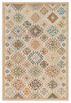 Surya Tabriz TBZ-1000 8'x10' Rug, Teal/Khaki/Dark Brown/Wheat/Taupe/Medium Gray