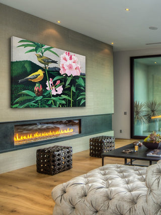 "Goldfinch" Painting Print on Wrapped Canvas