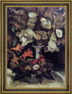 Vincent Van Gogh Vase with Honesty Framed Premium Canvas Print, 16"x24"