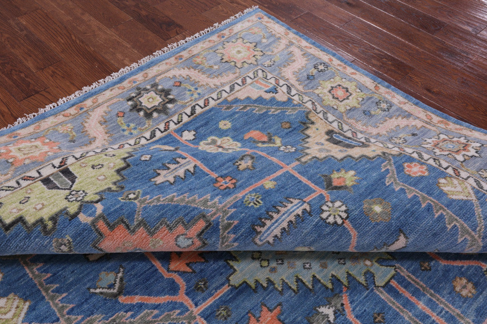 8' 0" X 10' 0" Kazak Hand Knotted Wool Rug - Q13642
