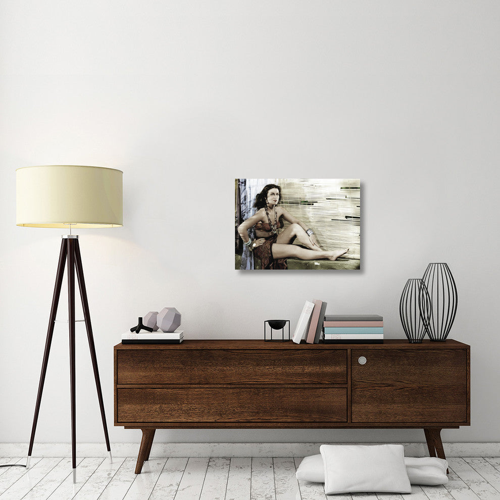 "Hedy Lamarr" Stretched Canvas Giclee by Hollywood Photo Archive, 30x22"