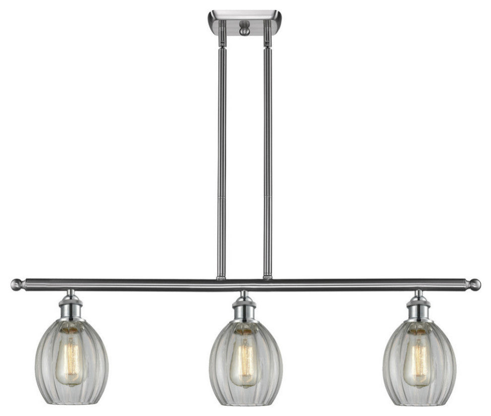 Innovations Lighting 516-3I-Sn-G82-Led 3 Light Dimmable Led Island Light