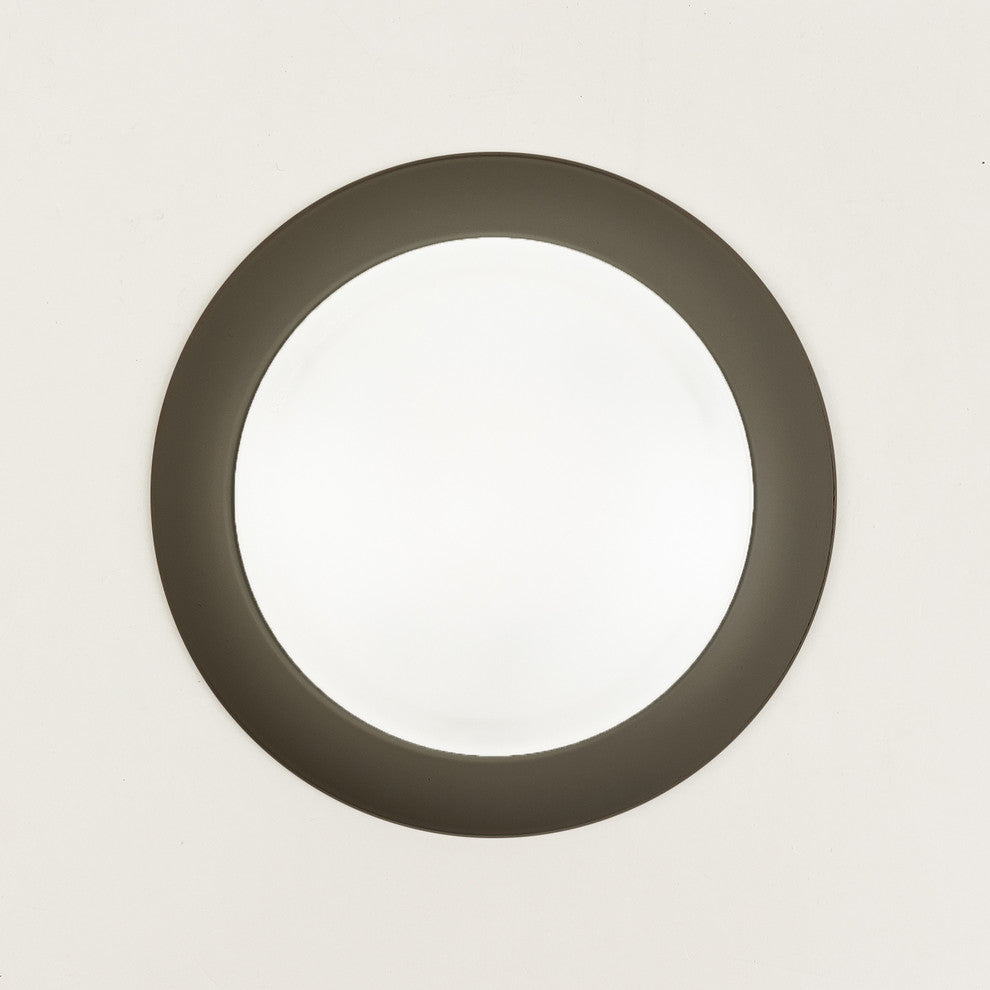 WAC Lighting Disc LED Flush Mount, Bronze, 7", 4000k Cool White